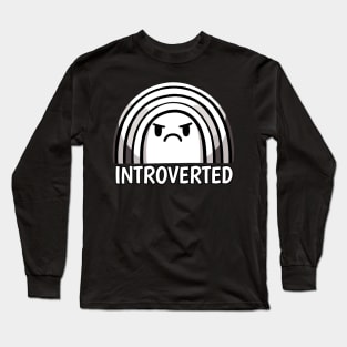 Introverted Rainbow Long Sleeve T-Shirt